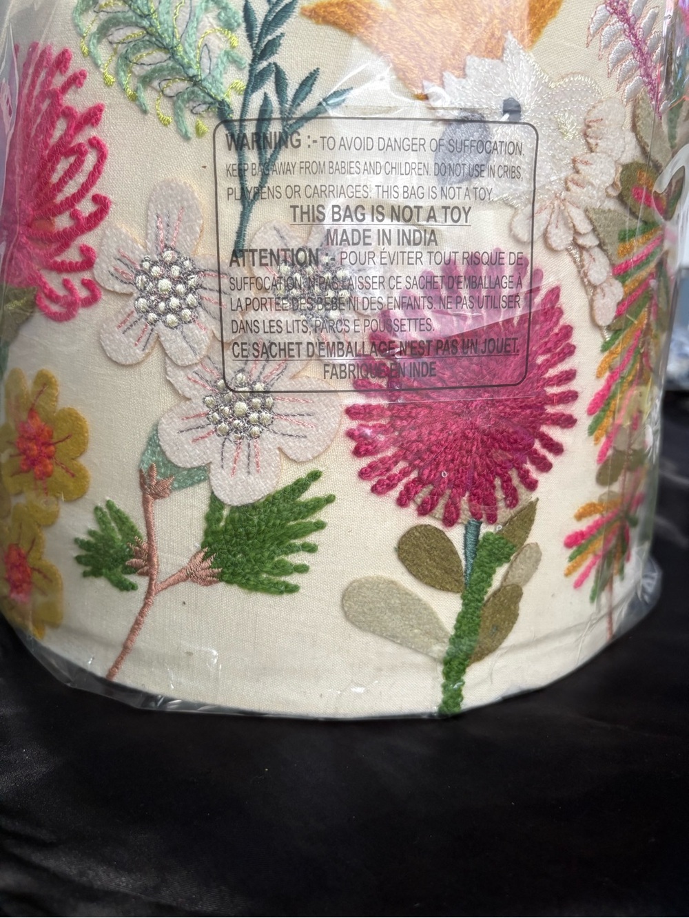 Embroidered Cockatoo Drum Lamp Shade ‼️SOLD OUT ONLINE‼️ - Picture 3 of 6